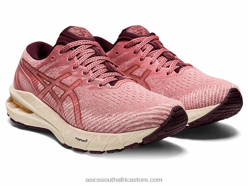 Women Asics Gt-2000 10 LH4X03703 Smokey Rose/Pure Bronze