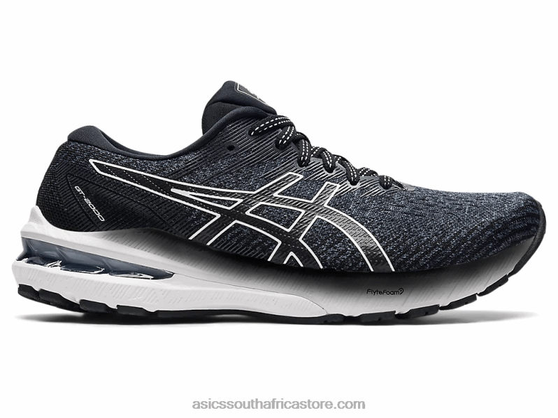 Women Asics Gt-2000 10 Wide LH4X03694 Black/White