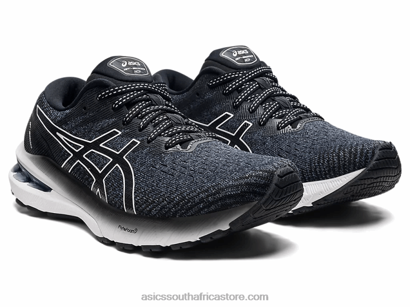 Women Asics Gt-2000 10 Wide LH4X03694 Black/White