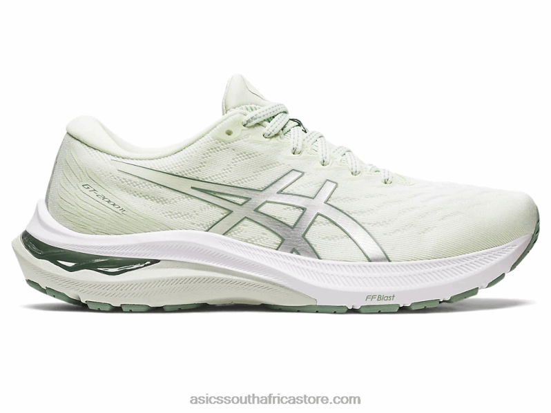 Women Asics Gt-2000 11 LH4X02607 Whisper Green/Pure Silver