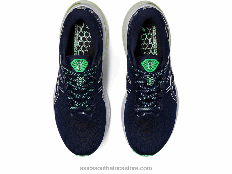 Women Asics Gt-2000 11 LH4X02642 Midnight/Whisper Green