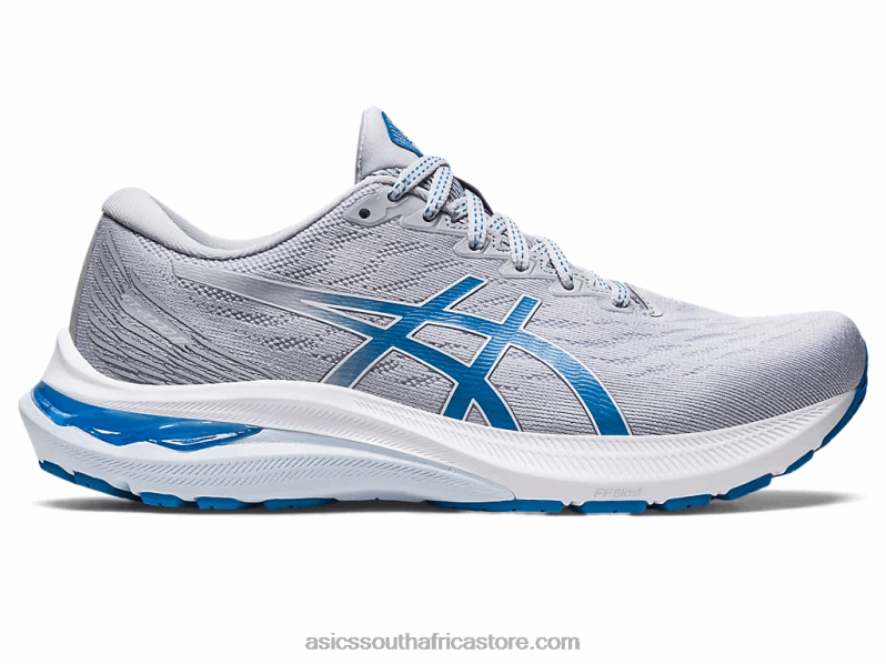 Women Asics Gt-2000 11 LH4X02647 Piedmont Grey/Reborn Blue