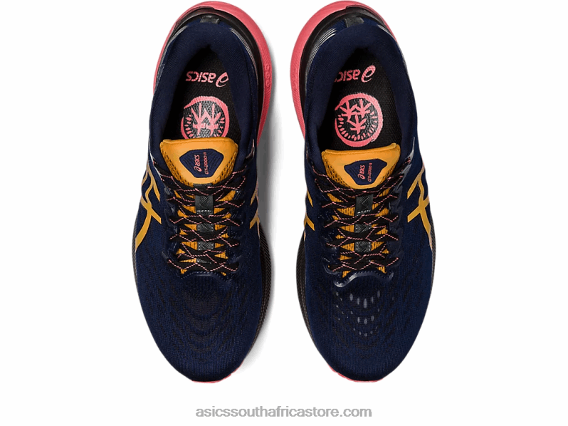 Women Asics Gt-2000 11 Tr Wide Nature Bathing LH4X02413 Nature Bathing/Papaya