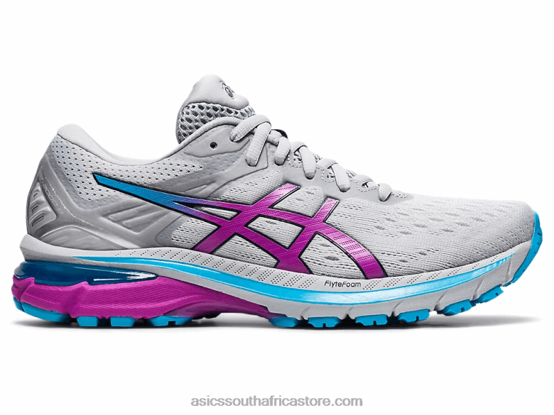 Women Asics Gt-2000 9 LH4X03913 Piedmont Grey/Digital Grape