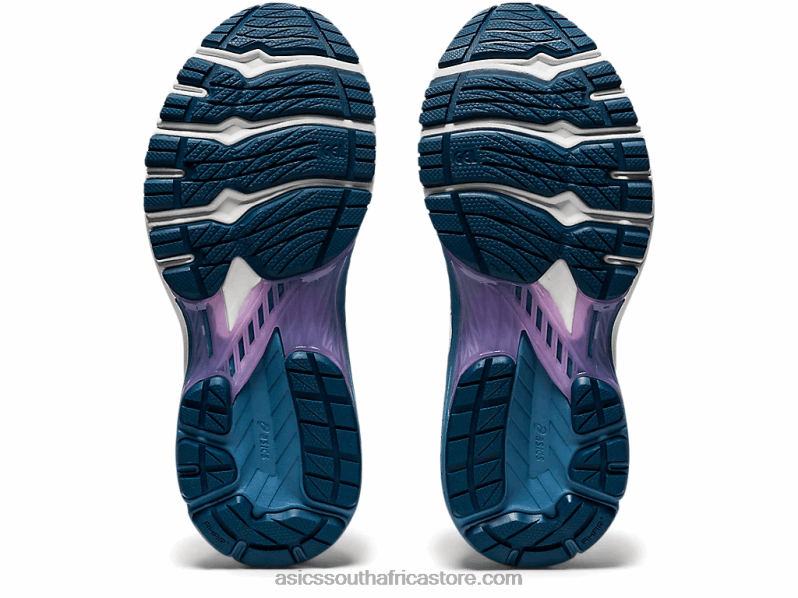 Women Asics Gt-2000 9 LH4X04120 Mako Blue/Grey Floss