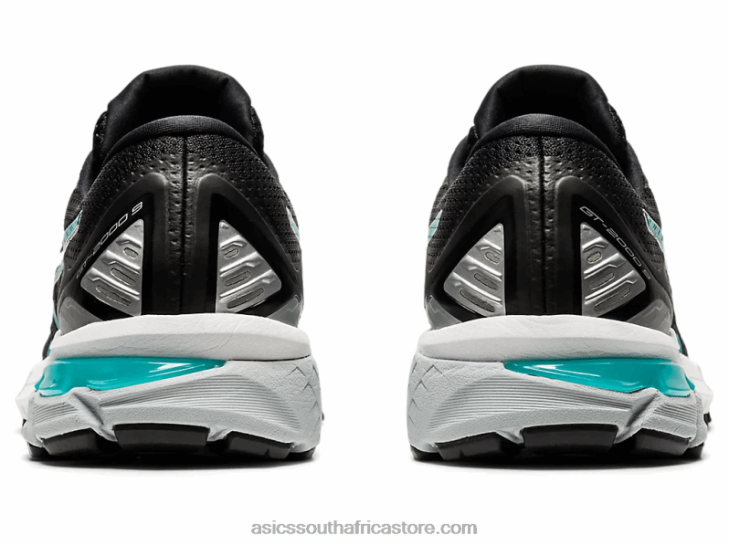 Women Asics Gt-2000 9 LH4X04125 Black/Techno Cyan