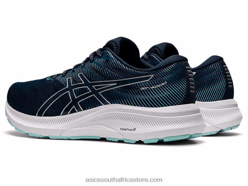 Women Asics Gt-4000 3 Wide LH4X02655 French Blue/Pure Silver