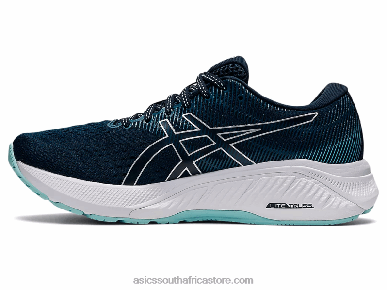 Women Asics Gt-4000 3 Wide LH4X02655 French Blue/Pure Silver