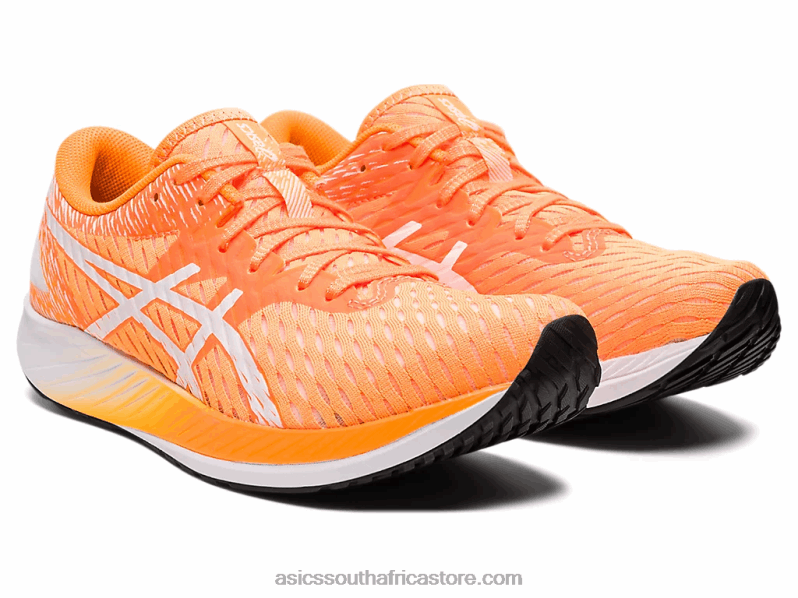 Women Asics Hyper Speed LH4X03413 Orange Pop/White