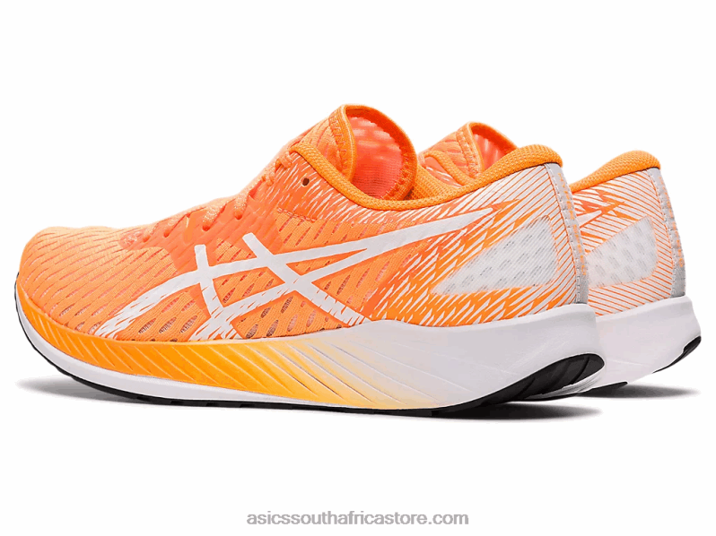Women Asics Hyper Speed LH4X03413 Orange Pop/White