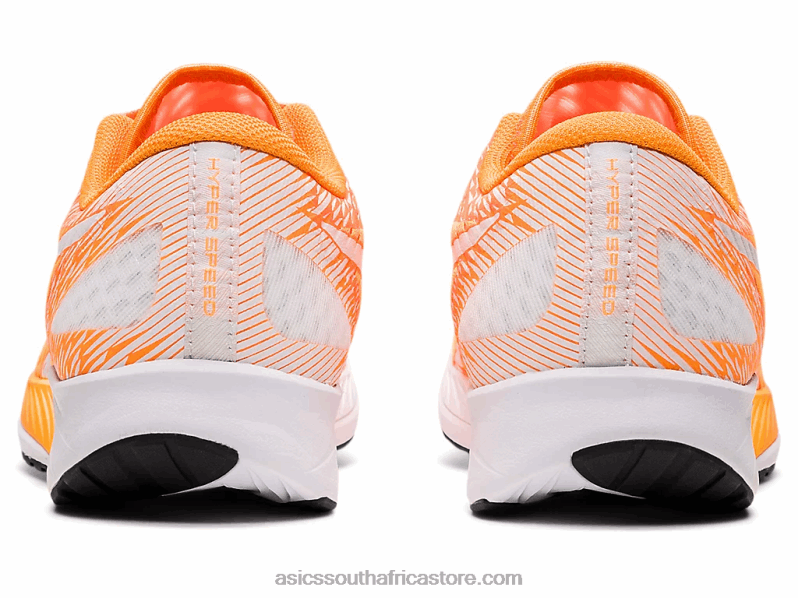 Women Asics Hyper Speed LH4X03413 Orange Pop/White