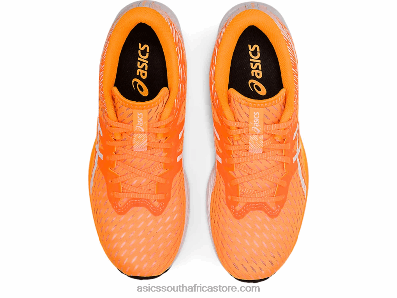 Women Asics Hyper Speed LH4X03413 Orange Pop/White