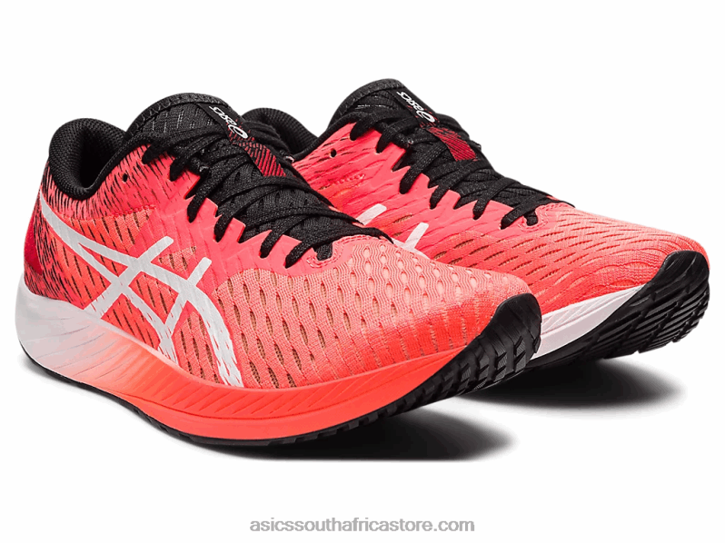 Women Asics Hyper Speed LH4X03885 Sunrise Red/White
