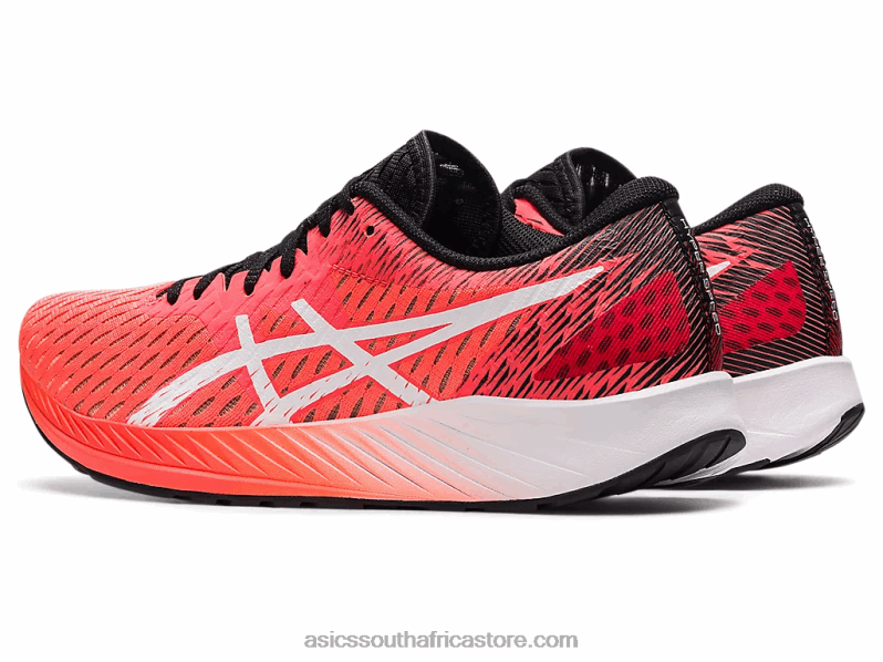 Women Asics Hyper Speed LH4X03885 Sunrise Red/White