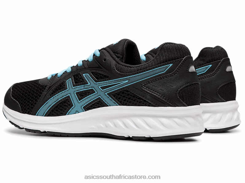 Women Asics Jolt 2 Wide LH4X03914 Black/Aquarium