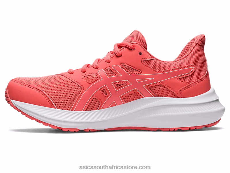Women Asics Jolt 4 Wide LH4X02518 Papaya/White