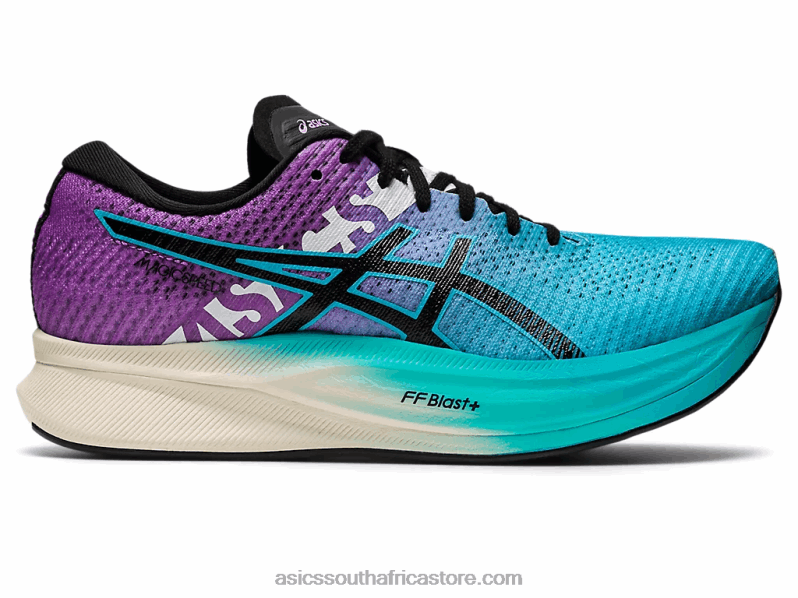 Women Asics Magic Speed 2 Ekiden LH4X02775 Aquarium/Black