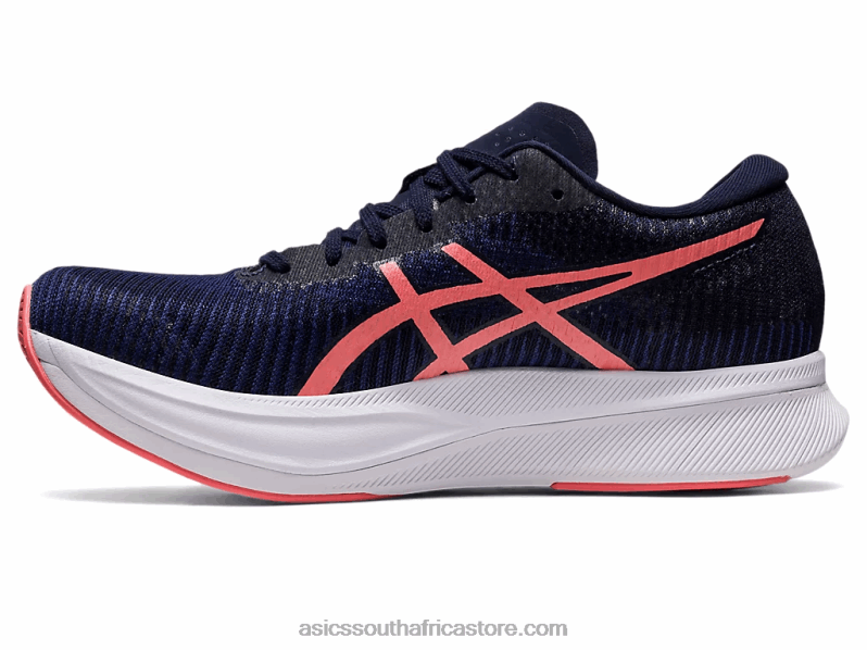 Women Asics Magic Speed 2 LH4X02327 Indigo Blue/Papaya