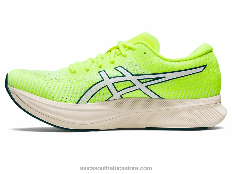 Women Asics Magic Speed 2 LH4X02700 Safety Yellow/White