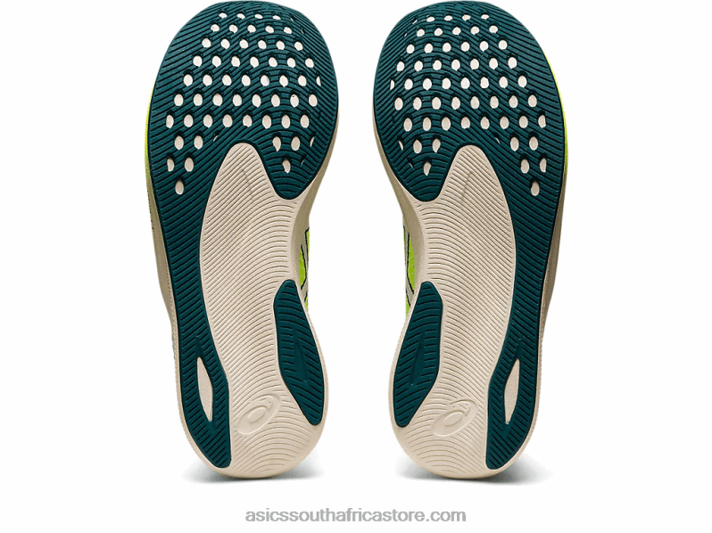 Women Asics Magic Speed 2 LH4X02700 Safety Yellow/White