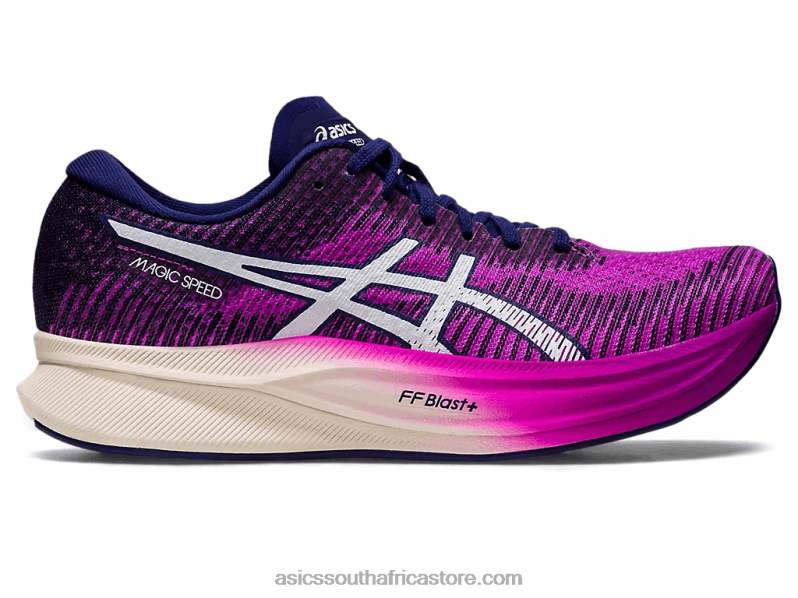 Women Asics Magic Speed 2 LH4X02805 Orchid/White