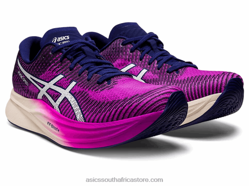Women Asics Magic Speed 2 LH4X02805 Orchid/White