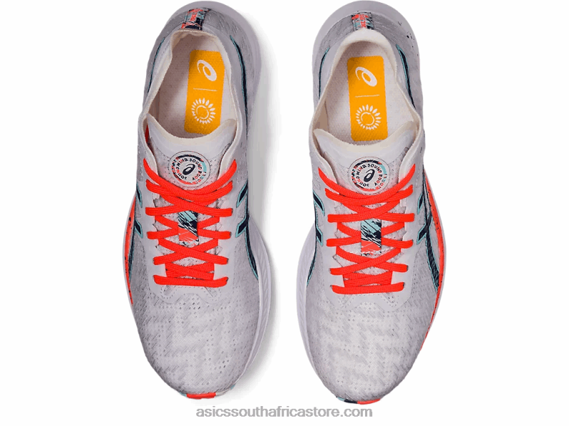 Women Asics Magic Speed LH4X03741 White/Thunder Blue