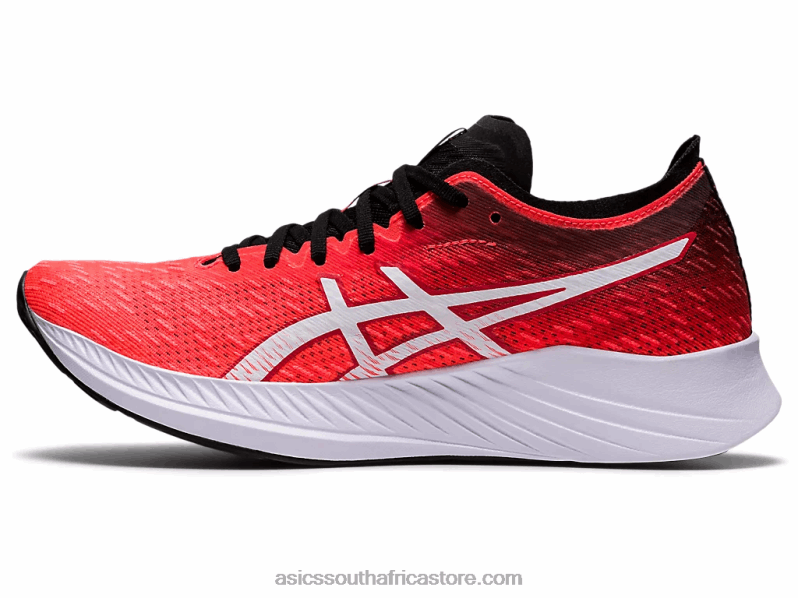 Women Asics Magic Speed LH4X03949 Sunrise Red/White