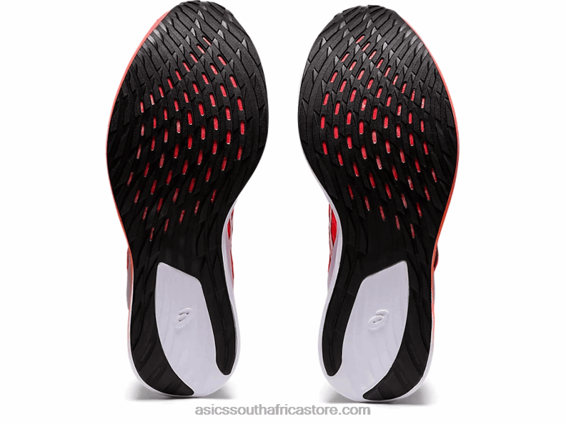 Women Asics Magic Speed LH4X03949 Sunrise Red/White