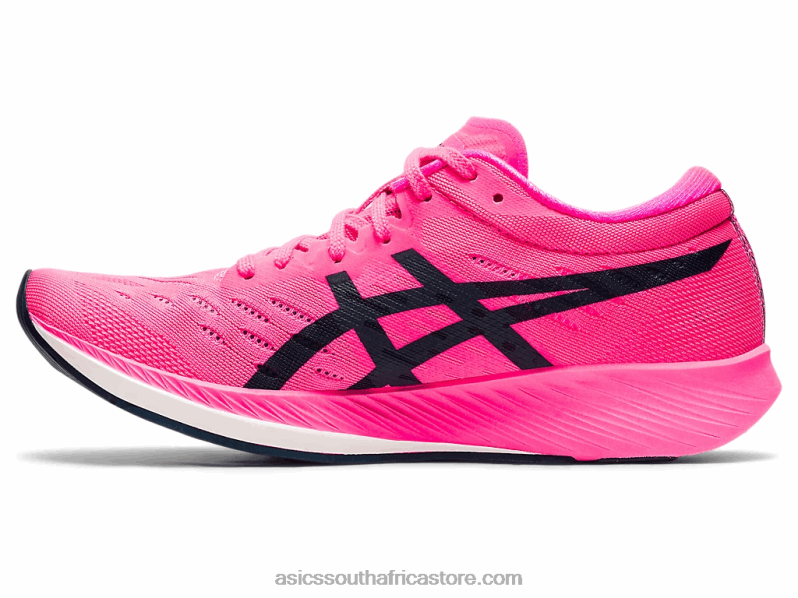 Women Asics Metaracer LH4X04046 Hot Pink/French Blue