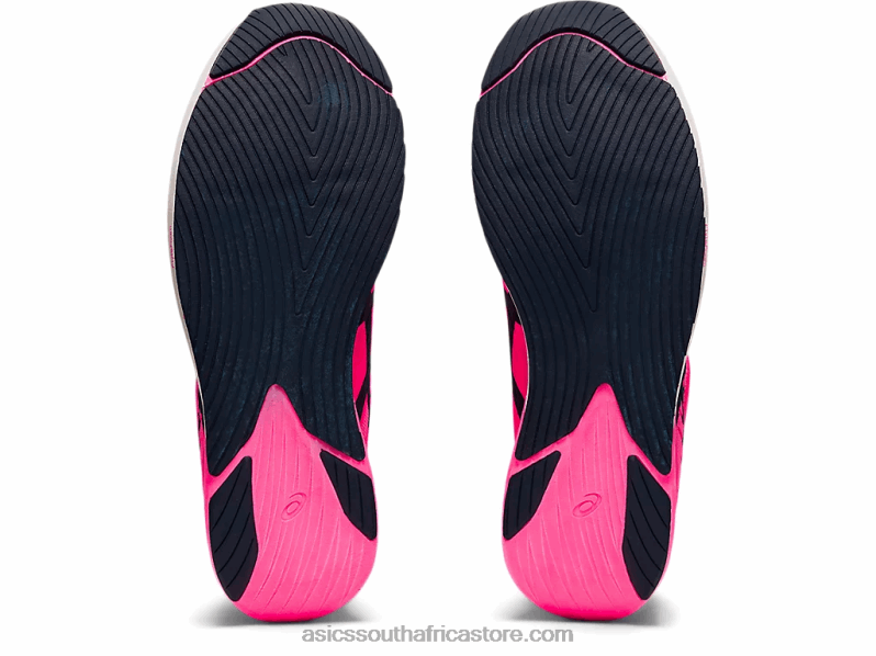 Women Asics Metaracer LH4X04046 Hot Pink/French Blue