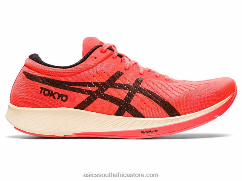 Women Asics Metaracer Tokyo LH4X04159 Sunrise Red/Black
