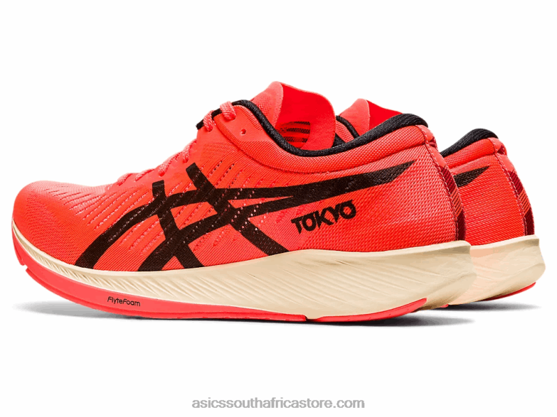 Women Asics Metaracer Tokyo LH4X04159 Sunrise Red/Black