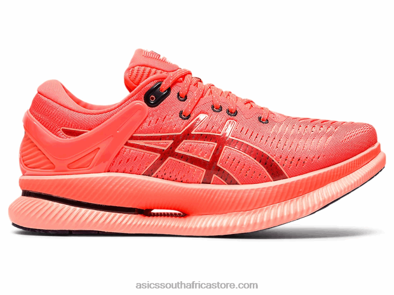 Women Asics Metaride LH4X03956 Sunrise Red/Midnight