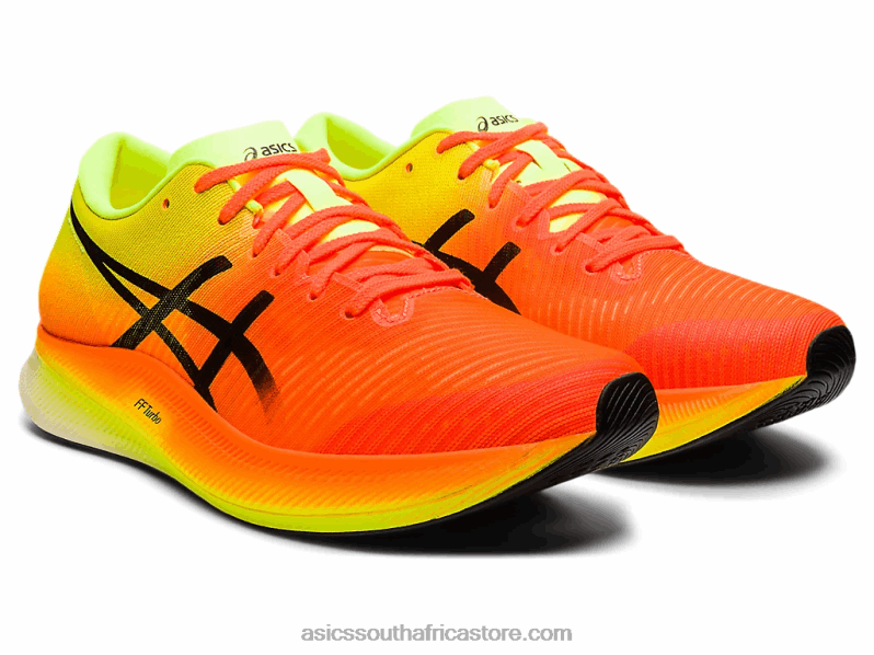 Women Asics Metaspeed Edge LH4X02845 Shocking Orange/Black