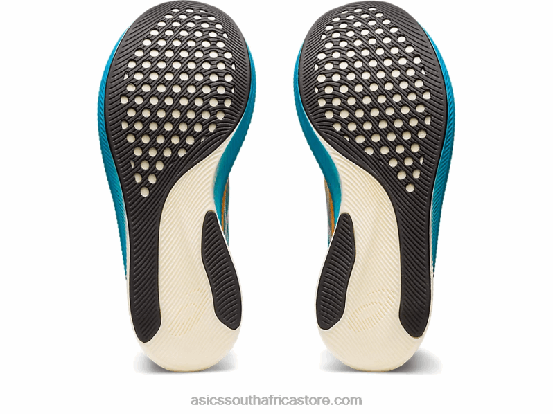 Women Asics Metaspeed Sky LH4X02633 Orange Pop/Island Blue