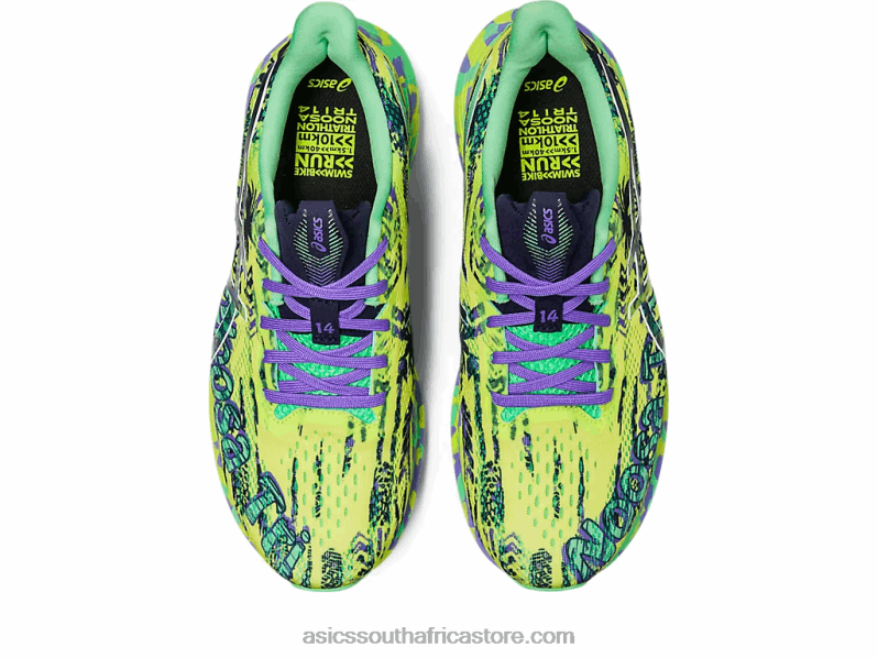 Women Asics Noosa Tri 14 LH4X02412 Safety Yellow/Midnight