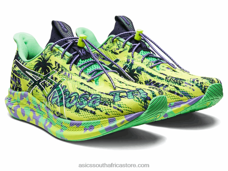 Women Asics Noosa Tri 14 LH4X02412 Safety Yellow/Midnight