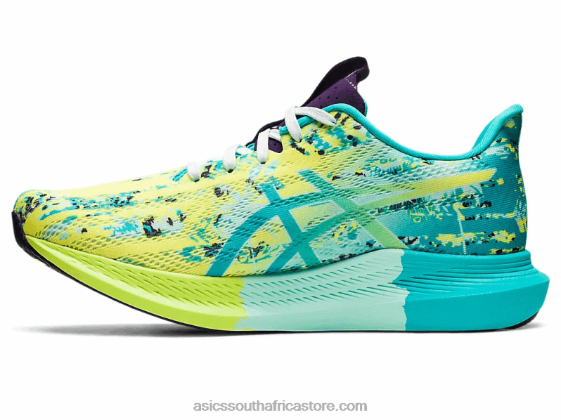 Women Asics Noosa Tri 14 LH4X03118 Safety Yellow/Soothing Sea