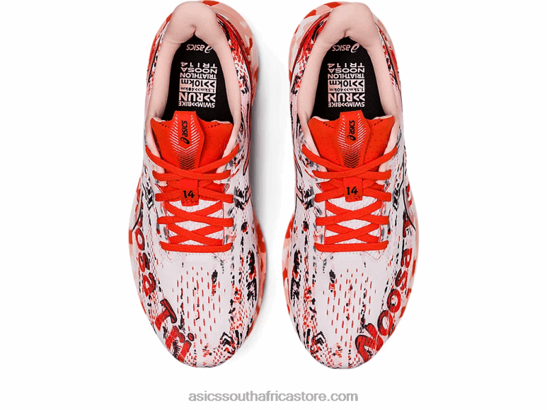 Women Asics Noosa Tri 14 LH4X03120 White/Black