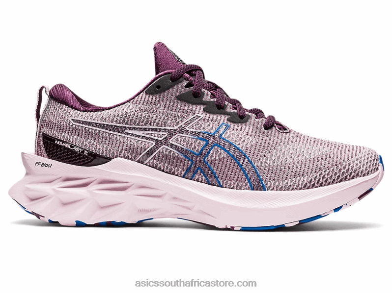 Women Asics Novablast 2 Le LH4X03527 Deep Plum/Barely Rose