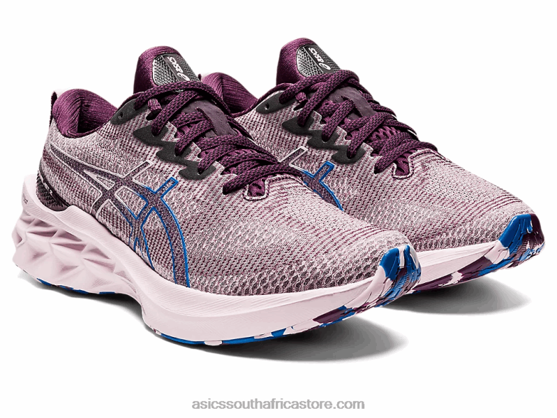 Women Asics Novablast 2 Le LH4X03527 Deep Plum/Barely Rose