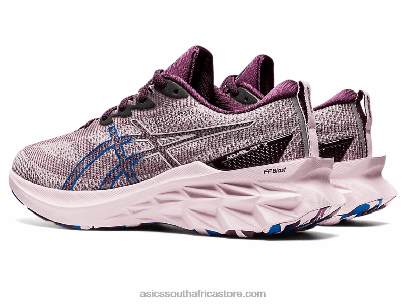 Women Asics Novablast 2 Le LH4X03527 Deep Plum/Barely Rose