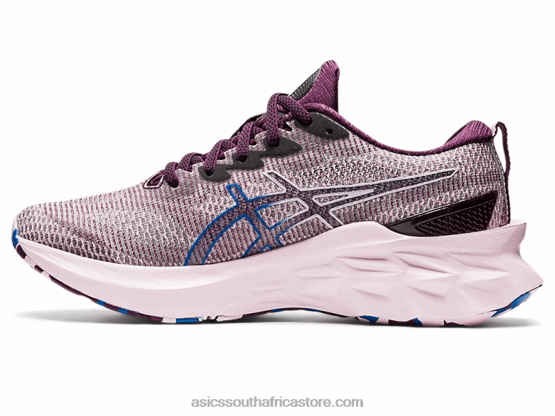 Women Asics Novablast 2 Le LH4X03527 Deep Plum/Barely Rose