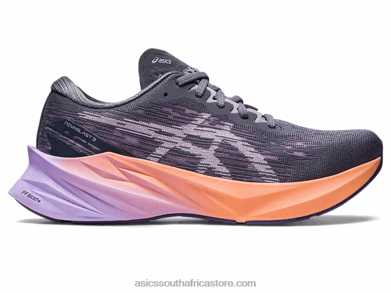Women Asics Novablast 3 LH4X02386 Metropolis/Dusk Violet