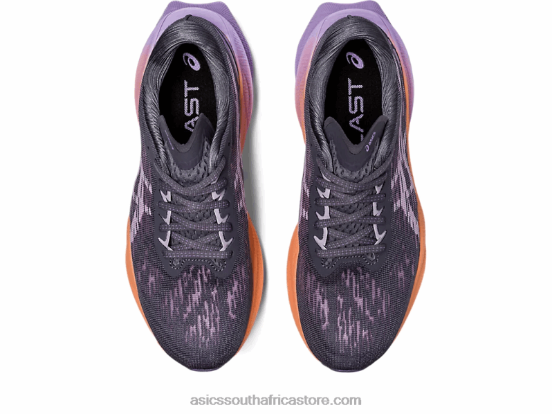 Women Asics Novablast 3 LH4X02386 Metropolis/Dusk Violet