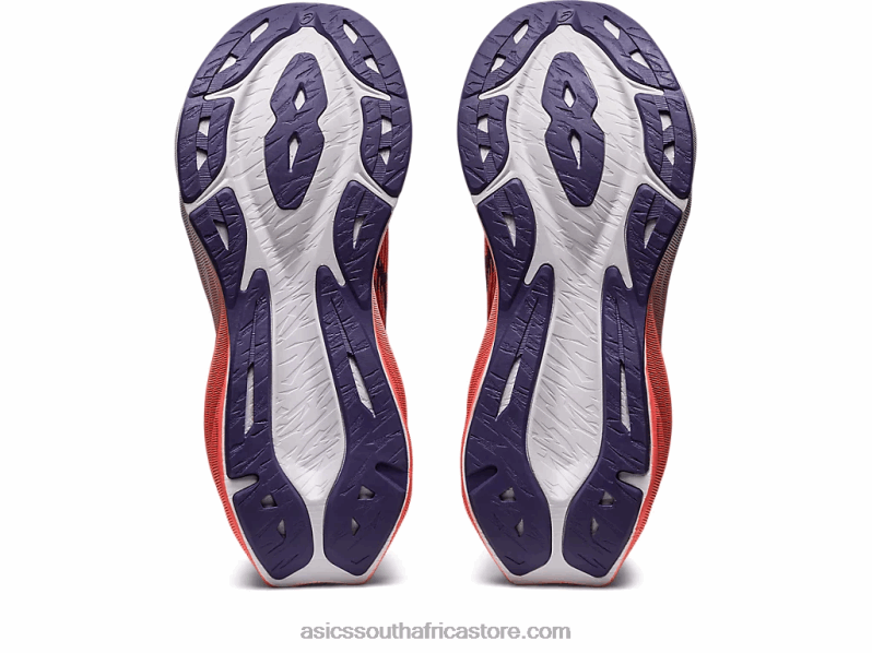 Women Asics Novablast 3 LH4X02416 Papaya/Dusty Purple