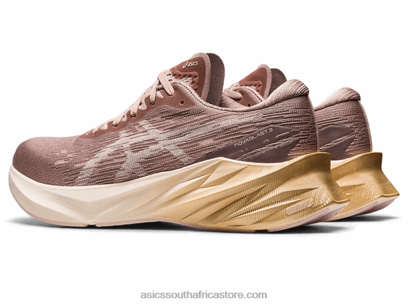 Women Asics Novablast 3 LH4X02428 Fawn/Mineral Beige