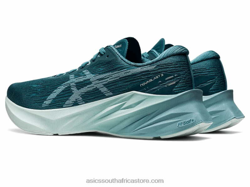 Women Asics Novablast 3 LH4X02884 Misty Pine/Smoke Blue