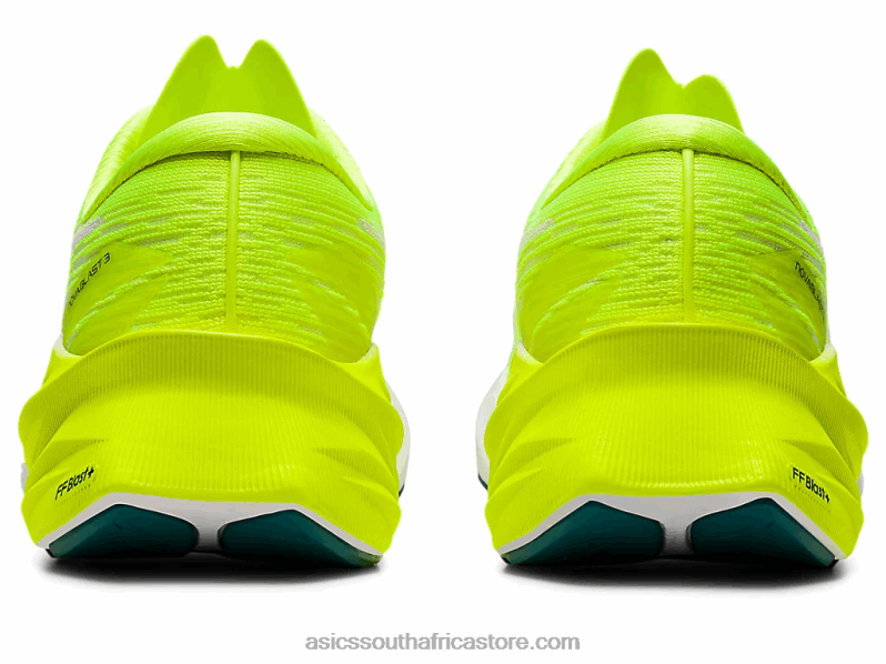 Women Asics Novablast 3 LH4X02959 Safety Yellow/White